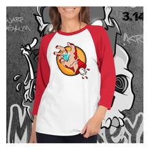 Load image into Gallery viewer, Running Jewels Raglan (Black/White or White/Red)