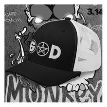 Load image into Gallery viewer, God Complex Trucker Cap (Monochromicon Edition)