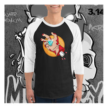 Load image into Gallery viewer, Running Jewels Raglan (Black/White or White/Red)
