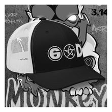 Load image into Gallery viewer, God Complex Trucker Cap (Monochromicon Edition)
